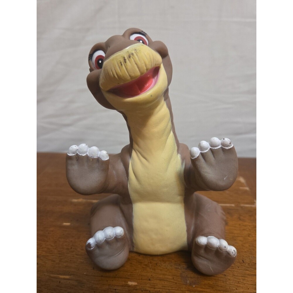 Vintage 1988 The Land Before Time Little Foot Hand Puppet Pizza Hut